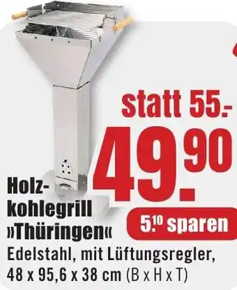 B1 Discount Baumarkt Holzkohlegrill Thüringen Angebot