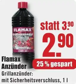 B1 Discount Baumarkt Flamax Anzünder Angebot