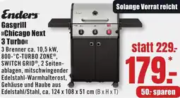B1 Discount Baumarkt Enders Gasgrill Chicago Next 3 Turbo Angebot