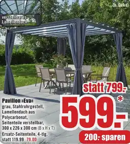 B1 Discount Baumarkt Pavillon Eva Angebot