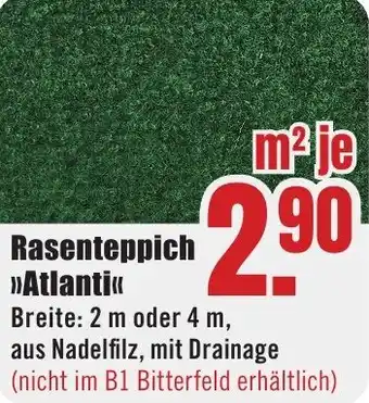B1 Discount Baumarkt Rasenteppich Atlanti Angebot