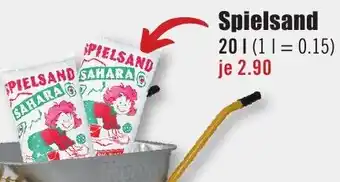 B1 Discount Baumarkt Spielsand Angebot