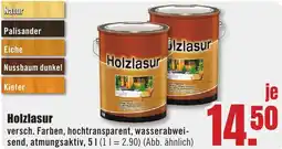 B1 Discount Baumarkt Holzlasur Angebot