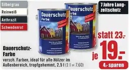B1 Discount Baumarkt Dauerschutz Farbe Angebot