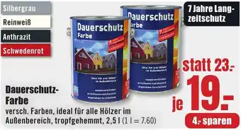 B1 Discount Baumarkt Dauerschutz Farbe Angebot