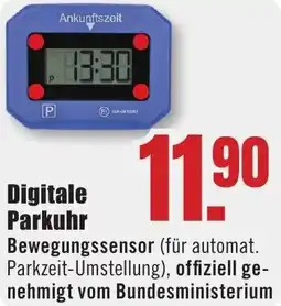B1 Discount Baumarkt Digitale Parkuhr Angebot