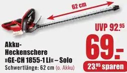 B1 Discount Baumarkt Einhell Akku Heckenschere Angebot