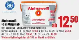 B1 Discount Baumarkt Alpinaweiß Das Original Angebot