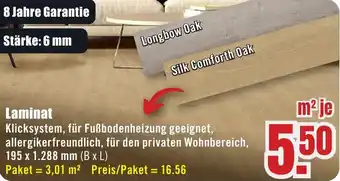 B1 Discount Baumarkt Laminat Angebot