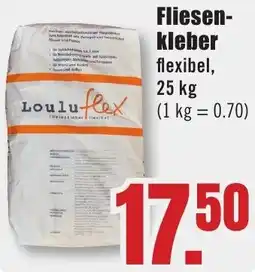 B1 Discount Baumarkt Fliesenkleber Angebot