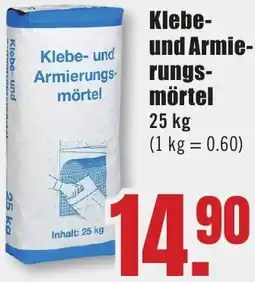 B1 Discount Baumarkt Klebe- und Armierungsmörtel Angebot