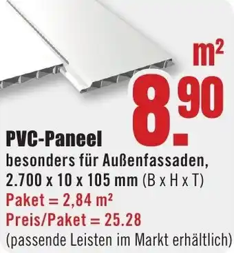 B1 Discount Baumarkt PVC-Paneel Angebot