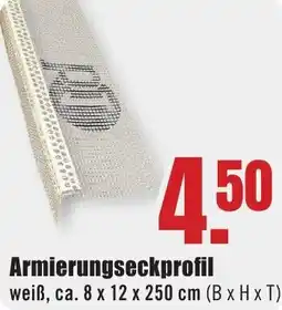 B1 Discount Baumarkt Armierungseckprofil Angebot