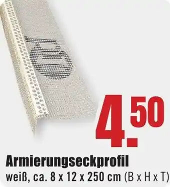 B1 Discount Baumarkt Armierungseckprofil Angebot