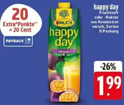 Edeka RAUCH happy day Angebot