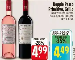 Edeka Doppio Passo Primitivo, Grillo Angebot