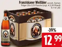 Edeka Franziskaner Weißbier Angebot