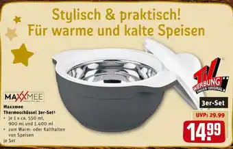 REWE Maxxmee thermoschüssel 3er-set Angebot