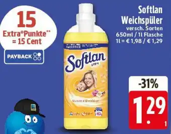 E-Center Softlan Weichspüler Angebot