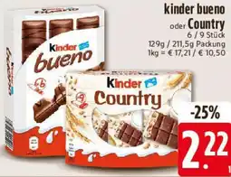 E-Center kinder bueno oder Country Angebot