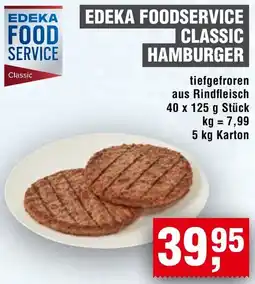 Handelshof Edeka foodservice classic hamburger Angebot