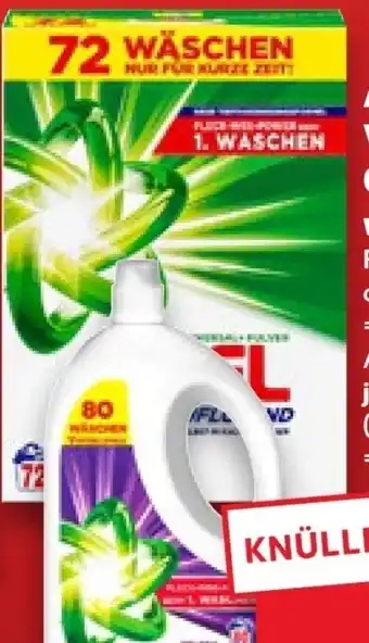 Kaufland Ariel Vollwaschmittel Pulver Angebot