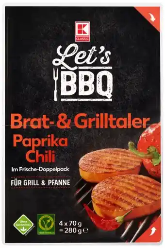 Kaufland K-Classic Let's BBQ Brat- und Grilltaler Paprika Chili Angebot