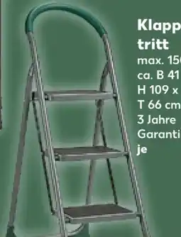 Kaufland Parkside Klapptritt Angebot