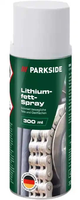 Kaufland Parkside Lithiumfett-Spray Angebot