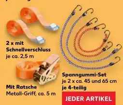 Kaufland My Project Spanngurte Angebot