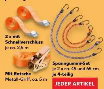 Kaufland My Project Spanngurte Angebot