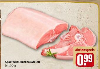 REWE Spanferkel-rückenkotelett Angebot