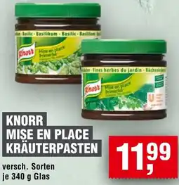Handelshof Knorr mise en place kräuterpasten Angebot