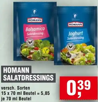 Handelshof Homann salatdressings Angebot