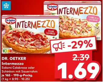 Kaufland DR. OETKER Intermezzo Angebot