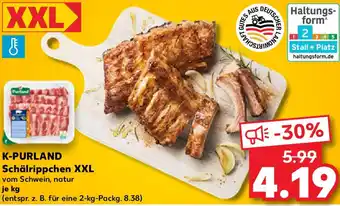 Kaufland K-PURLAND Schälrippchen XXL Angebot
