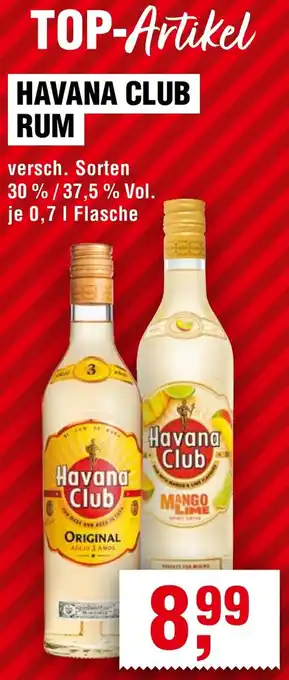 Handelshof Havana club rum Angebot