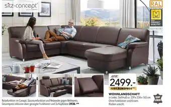 Multipolster Sitz-concept wohnlandschaft Angebot