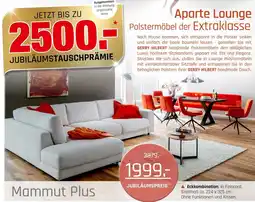 Multipolster Mammut plus eckkombination mammut plus Angebot