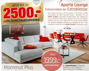 Multipolster Mammut plus eckkombination mammut plus Angebot