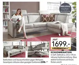 Multipolster Eckkombination Angebot