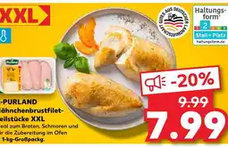 Kaufland Purland hähnchenbrustfilet-teilstücke xxl Angebot
