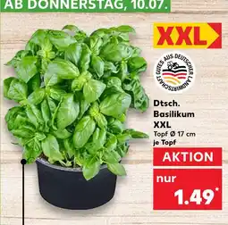 Kaufland Dtsch. basilikum xxl Angebot