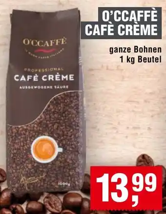 Handelshof O'ccaffè cafè crème Angebot