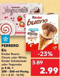 Kaufland Ferrero kinder bueno classic Angebot