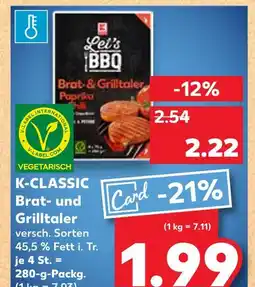 Kaufland K-classic brat- und grilltaler Angebot