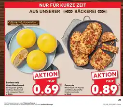 Kaufland Berliner mit yuzu-geschmack Angebot