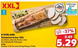 Kaufland K-purland schweinerücken xxl Angebot