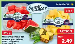 Kaufland Sanlucar the sunshine snack wassermelonen Angebot