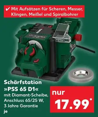 Kaufland Schärfstation pss 65 d1 Angebot